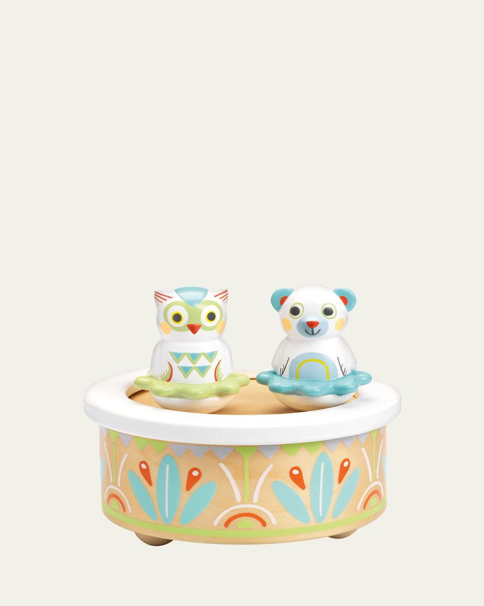 Baby White Music Box